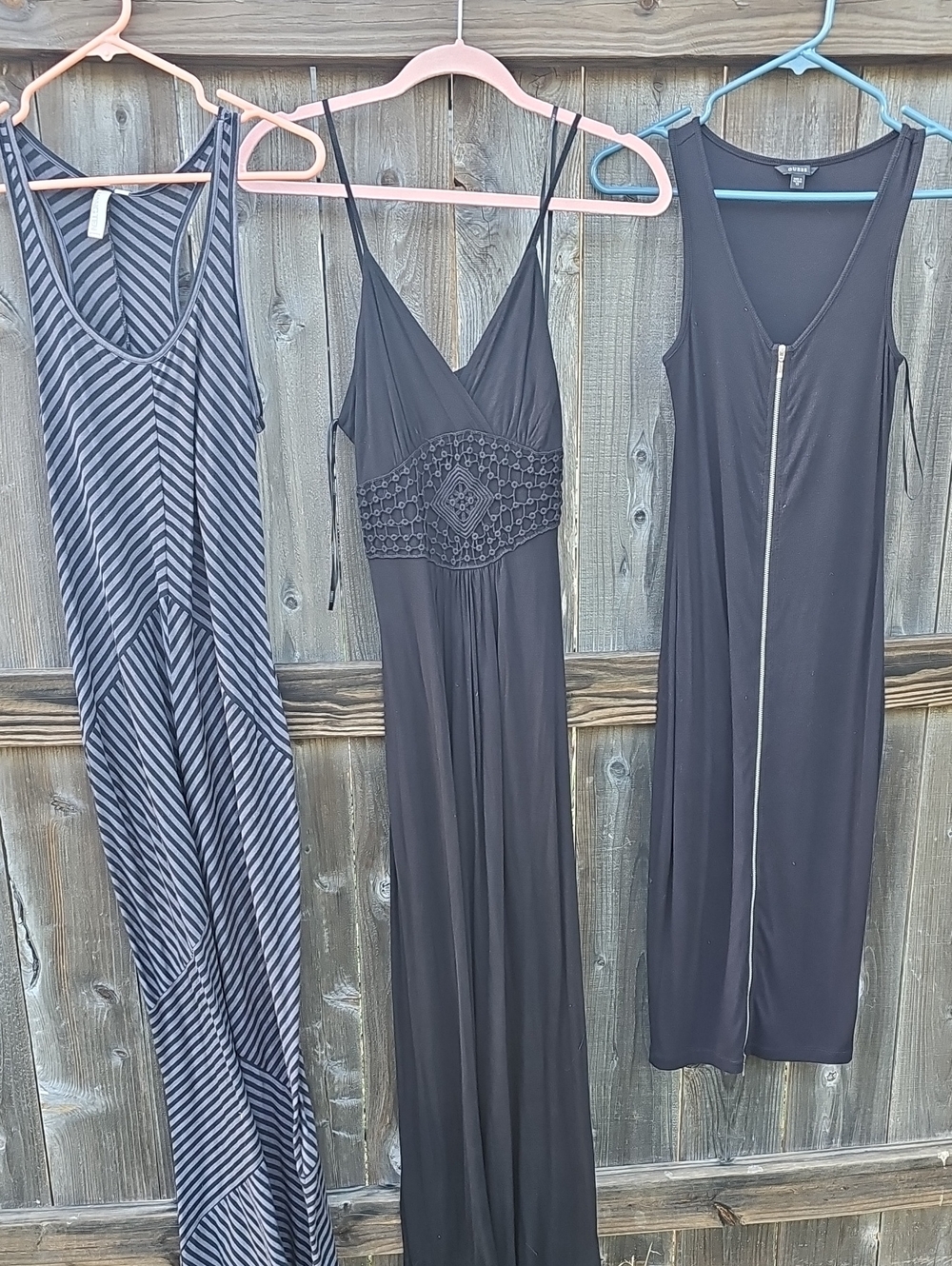 Women’s Black Maxi Dress Bundle with Lace Waistband Guess Dress Included